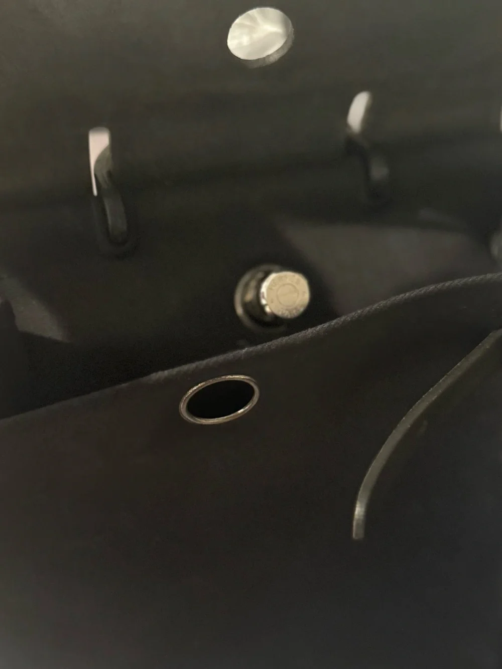 Hermès Black Herbag 2-in-1